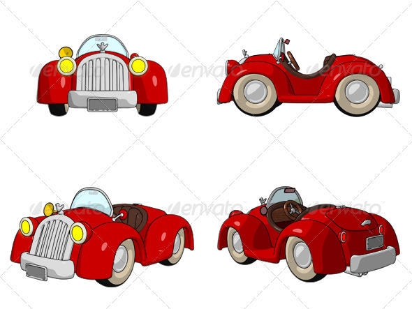 Cartoon Buggy - Miscellaneous Graphics