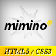 Mimino - Minimalist HTML5 Portfolio Template - ThemeForest Item for Sale