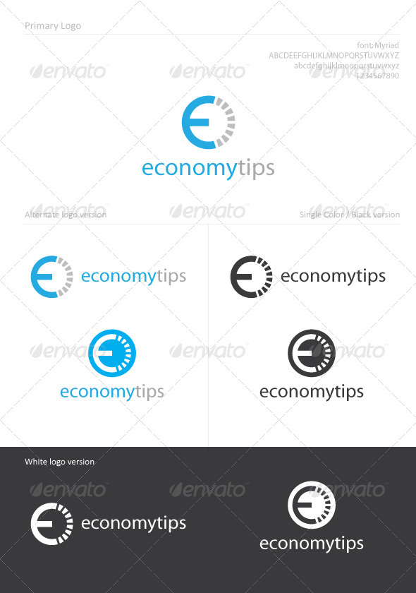 Economy Tips - Letters Logo Templates