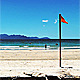 Flag on the Beach