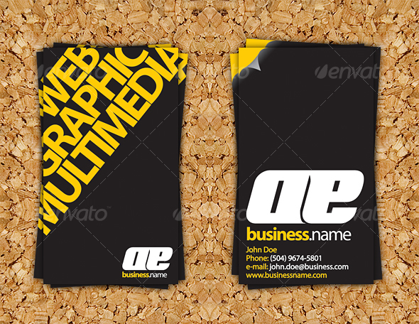 Impact Business Card - Creative Business Cards
