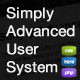 Simply Advanced User System Simply Advanced User System - CodeCanyon Item for Sale