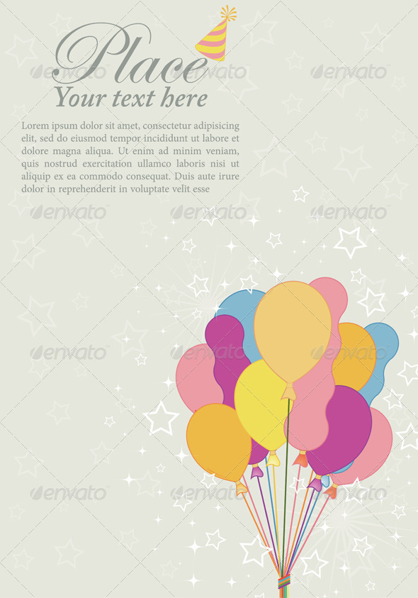Birthday Background - Birthdays Seasons/Holidays