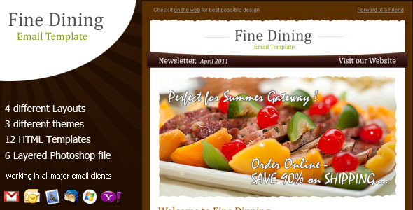 Fine Dining - Newsletter
