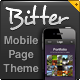 Bitter Mobile Page - Flexible Design + Extras - ThemeForest Item for Sale