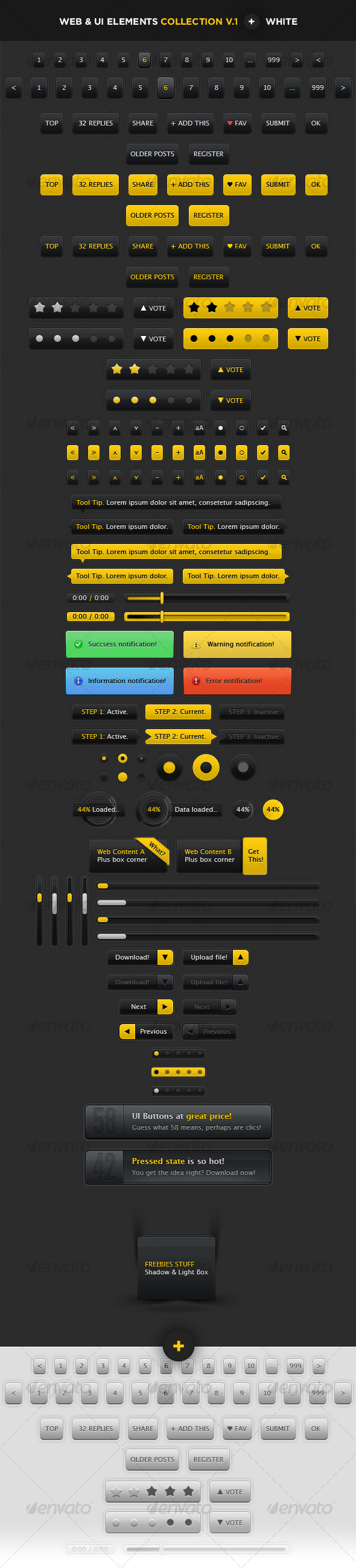 User Interface Elements. Web & Blogs. - User Interfaces Web Elements