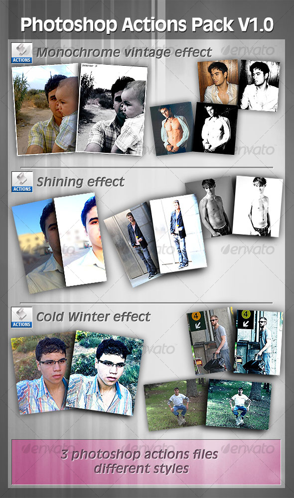Add-ons : Photoshop Actions Pack V1.0 GraphicRiver 121939 - Photoshop Actions Photo Effects Add-ons : Photoshop Actions Pack V1.0 GraphicRiver 121939 - Photoshop Actions Photo Effects