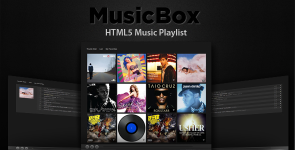 html music player