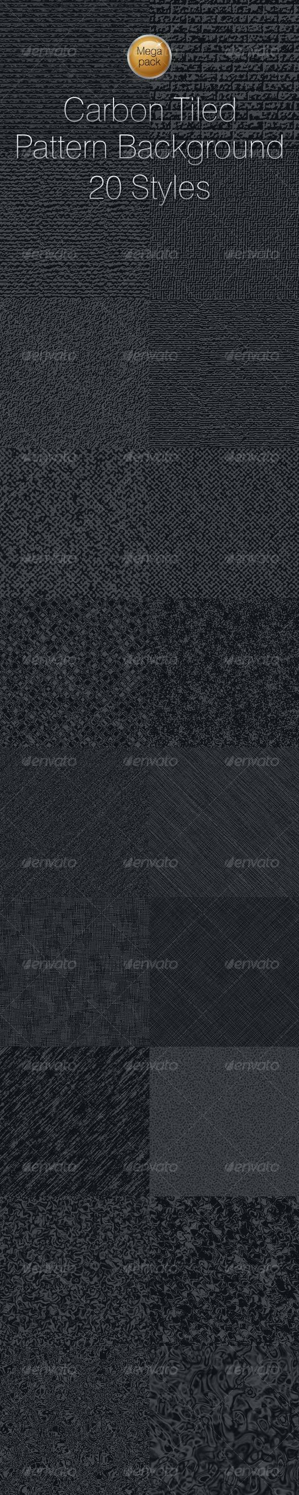 Carbon Tiled Pattern Textured Background Vol. 12 - Urban Textures / Fills / Patterns