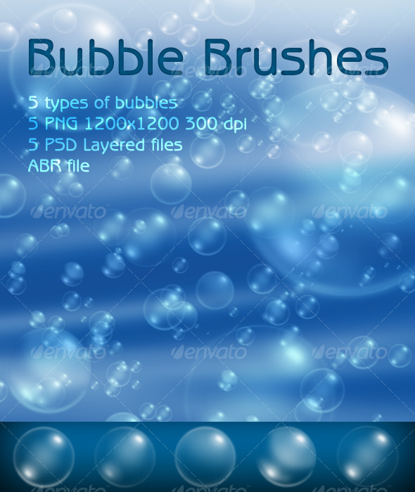 Bubble Brushes - Brushes Photoshop