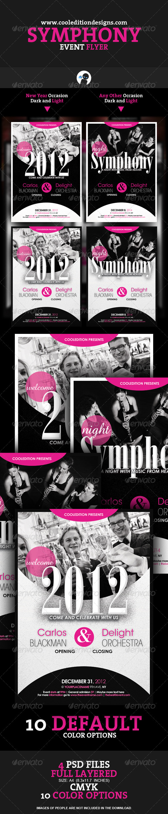 GraphicRiver Symphony Event Flyer 992922 GraphicRiver Symphony Event Flyer 992922