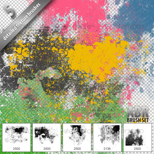 Texture Brush Set - Texture Brushes