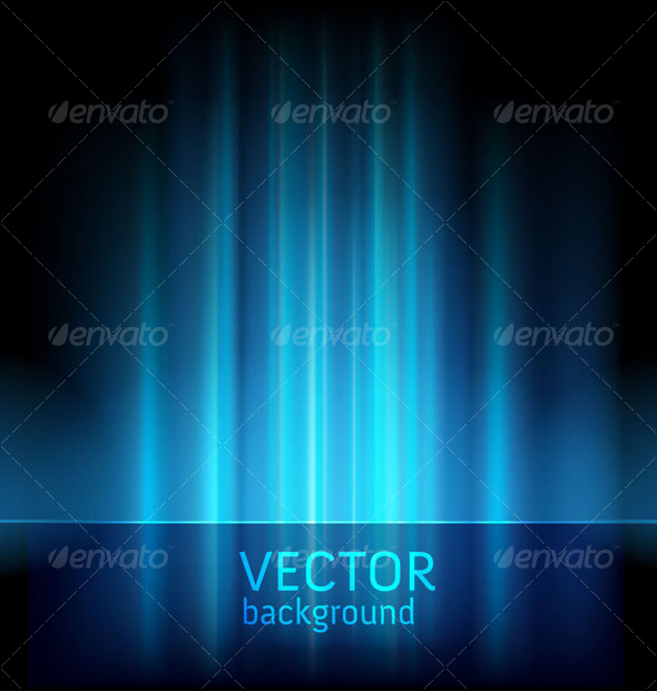 Abstract lights background - vector - Abstract Conceptual