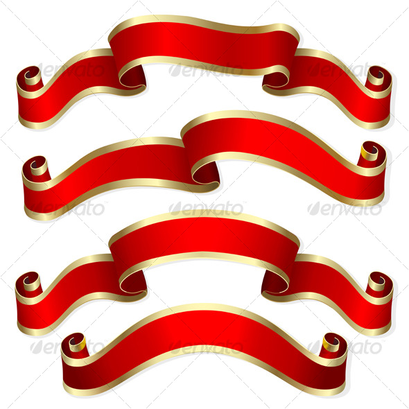 GraphicRiver Red banners 127574 GraphicRiver Red banners 127574