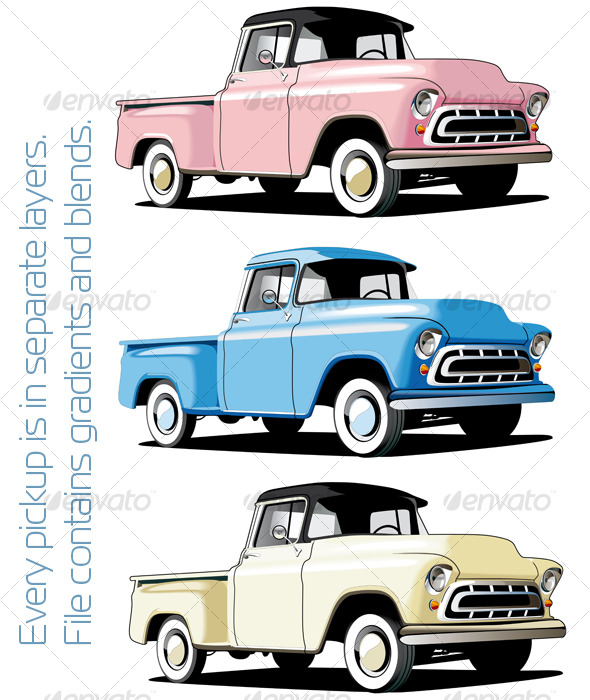 American pickup - Retro Technology