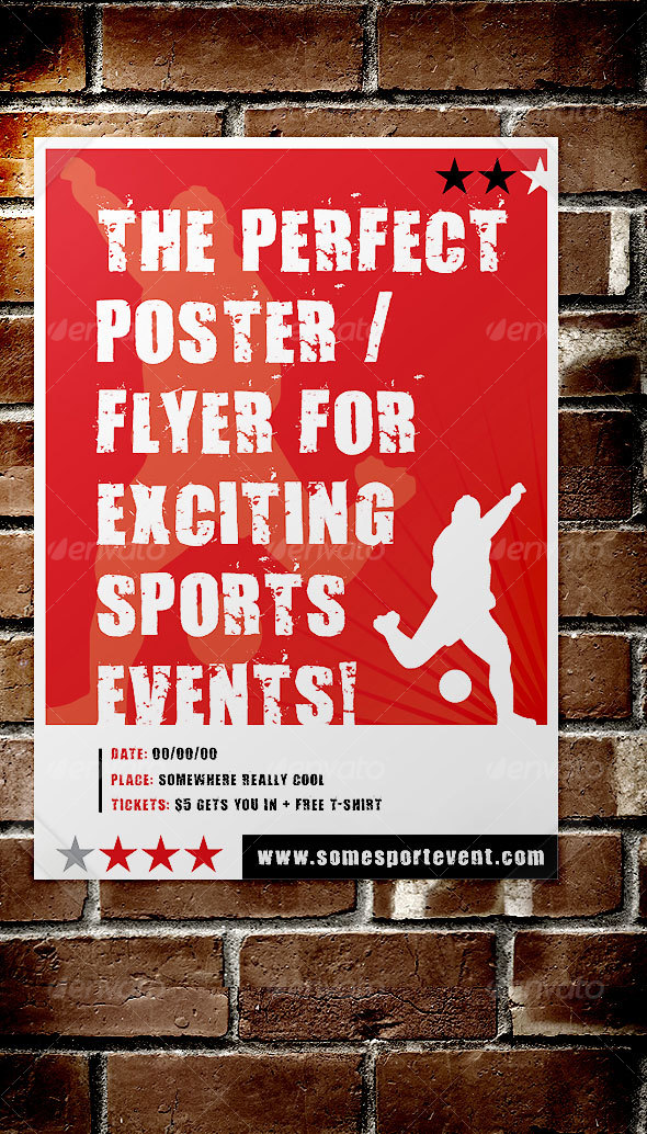 GraphicRiver Sport Event Poster Flyer 42220 GraphicRiver Sport Event Poster Flyer 42220