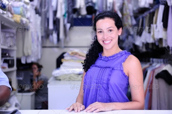 Stock Photo - PhotoDune happy owner of a dry cleaning service 1127567 Stock Photo - PhotoDune happy owner of a dry cleaning service 1127567