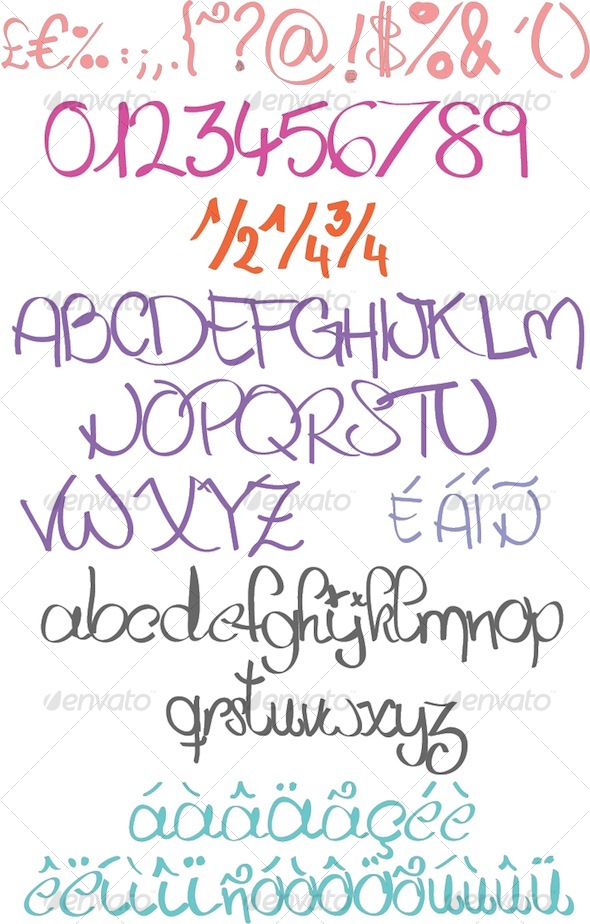 Handabit - Hand-writing Script