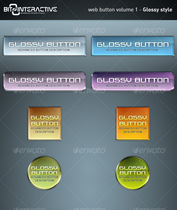 GraphicRiver Web Button Volume 1 Glossy Style 130093 GraphicRiver Web Button Volume 1 Glossy Style 130093
