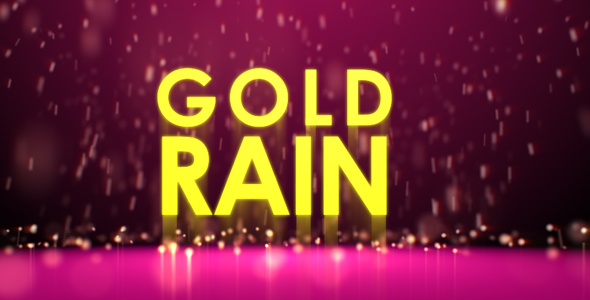 After Effects Project - VideoHive Gold rain 105428 After Effects Project - VideoHive Gold rain 105428