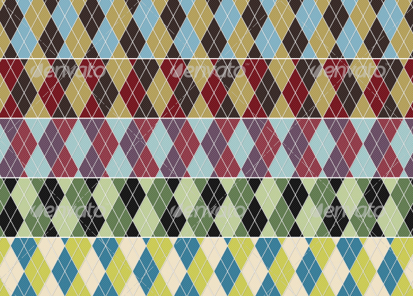 GraphicRiver Argyle Swatches 29066 GraphicRiver Argyle Swatches 29066