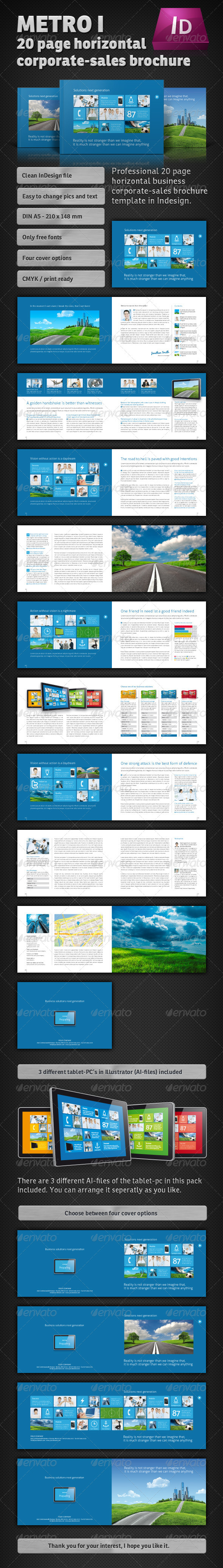GraphicRiver Metro I 20 Page horizontal Sales Brochure 1053042 GraphicRiver Metro I 20 Page horizontal Sales Brochure 1053042