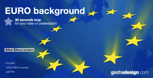 After Effects Project - VideoHive euro background loop 132036 After Effects Project - VideoHive euro background loop 132036