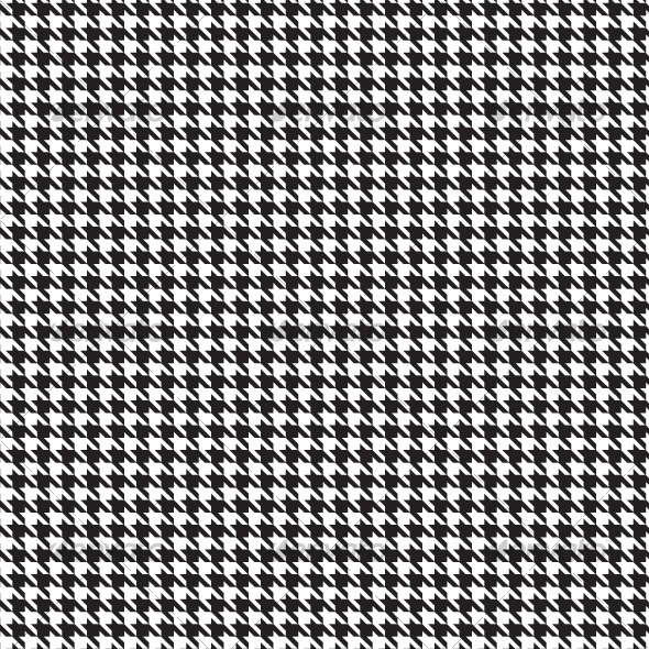 Houndstooth pattern - Textures / Fills / Patterns Illustrator