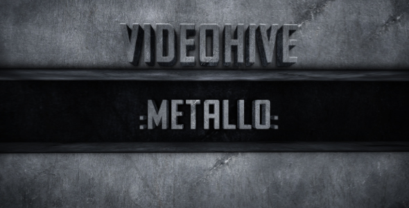 After Effects Project - VideoHive Metallo 132990 After Effects Project - VideoHive Metallo 132990