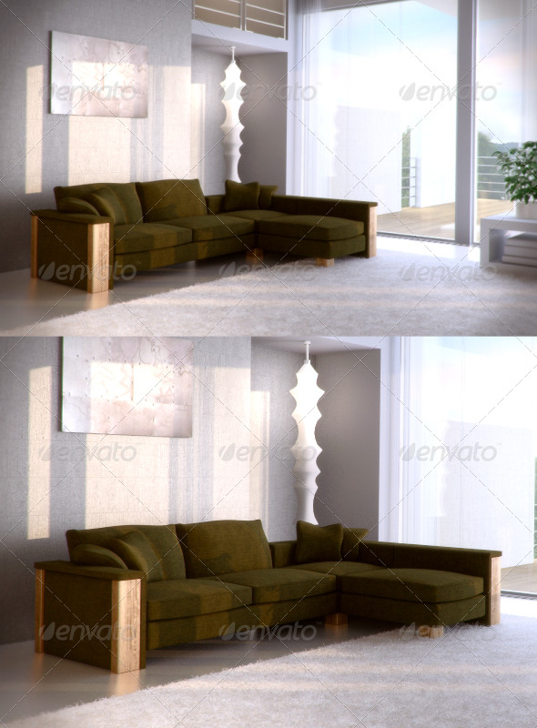 3DOcean FrommHolz Montana corner sofa 87473 3DOcean FrommHolz Montana corner sofa 87473