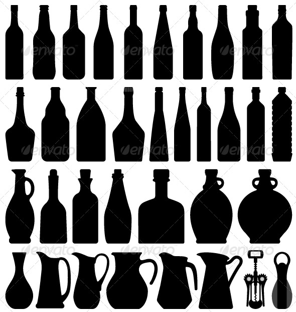 Wine Silhouette