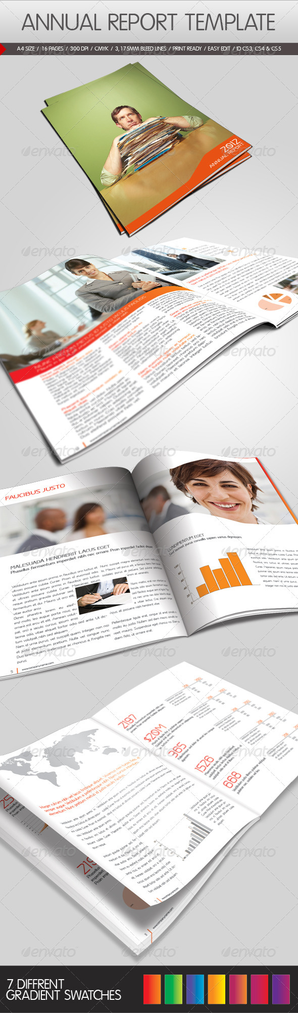 GraphicRiver Annual Report Template 1042982 GraphicRiver Annual Report Template 1042982