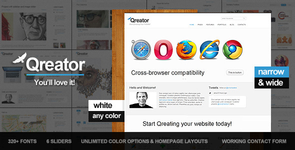 ThemeForest Qreator Corporate HTML5 template 1102046 ThemeForest Qreator Corporate HTML5 template 1102046