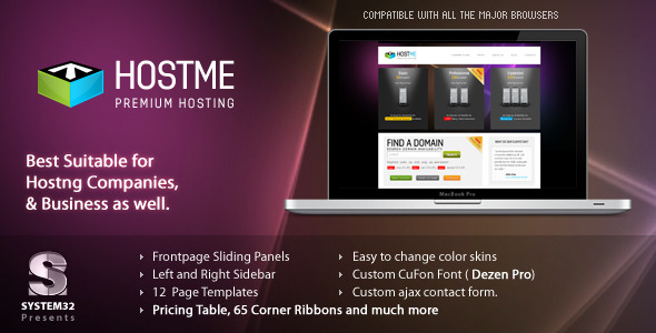 Hostme - Premium Hosting & Business Template - Hosting Technology
