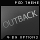 Outback Psd Theme - ThemeForest Item for Sale