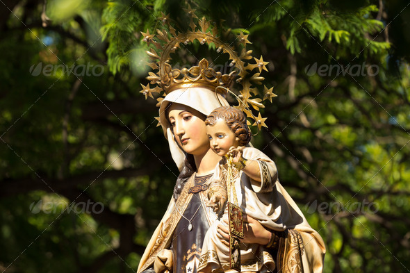 Virgen del Carmen - Stock Photo - Images