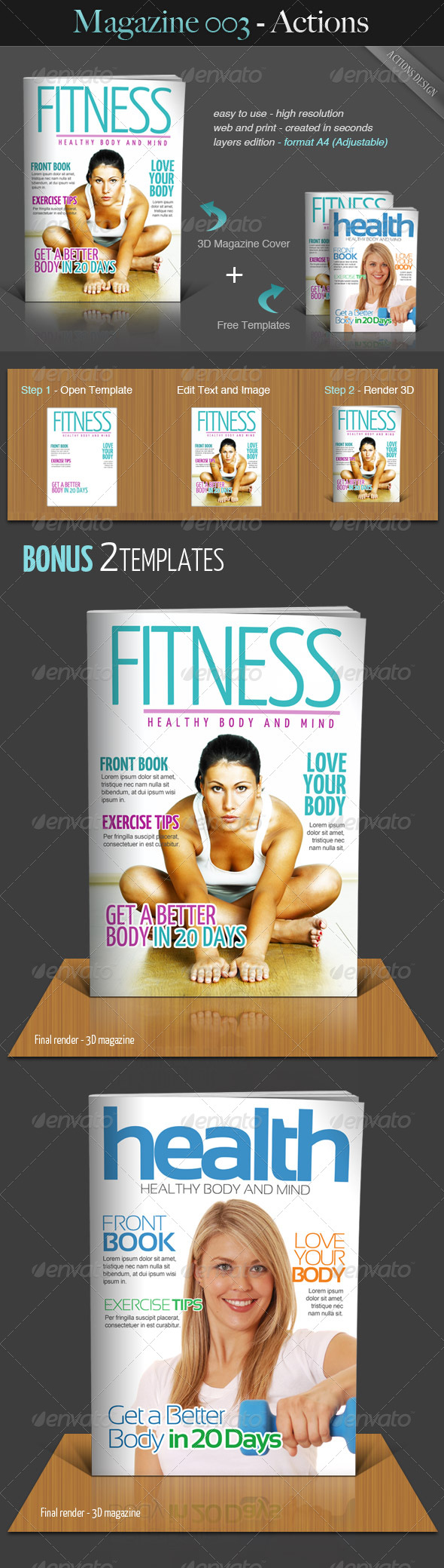 GraphicRiver Magazine 003 140086 GraphicRiver Magazine 003 140086