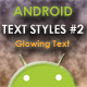 Text Styles Pack #2 for Android - CodeCanyon Item for Sale