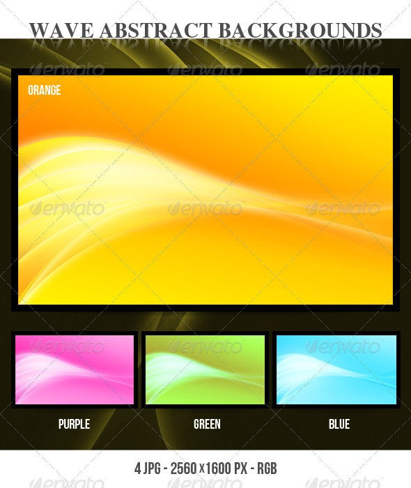 GraphicRiver Wave Abstract Backgrounds 141606 GraphicRiver Wave Abstract Backgrounds 141606