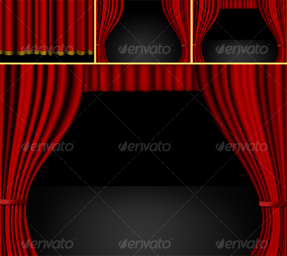 Curtains - Artistic Photo Templates