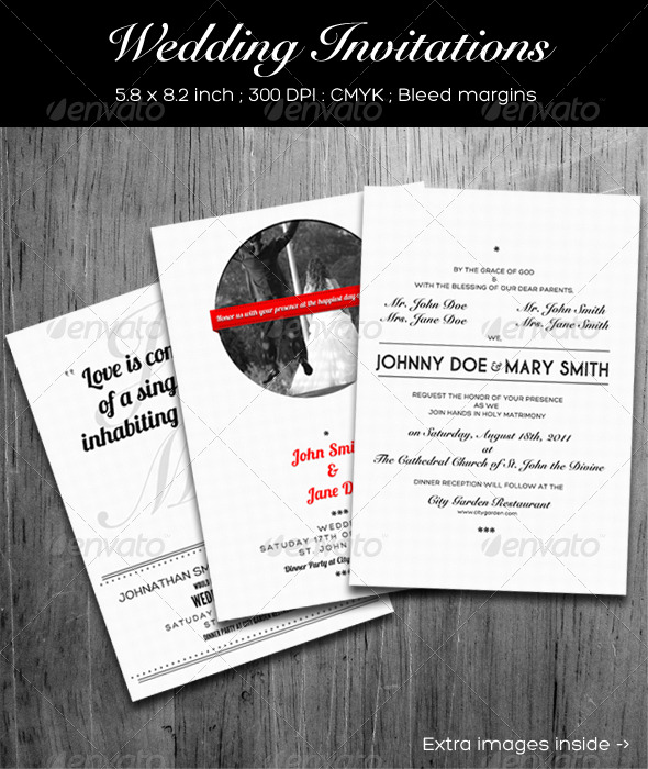 Wedding Invitations GraphicRiver Item for Sale