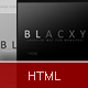 Blacxy Premium Clean-Modern HTML/CSS Template - ThemeForest Item for Sale