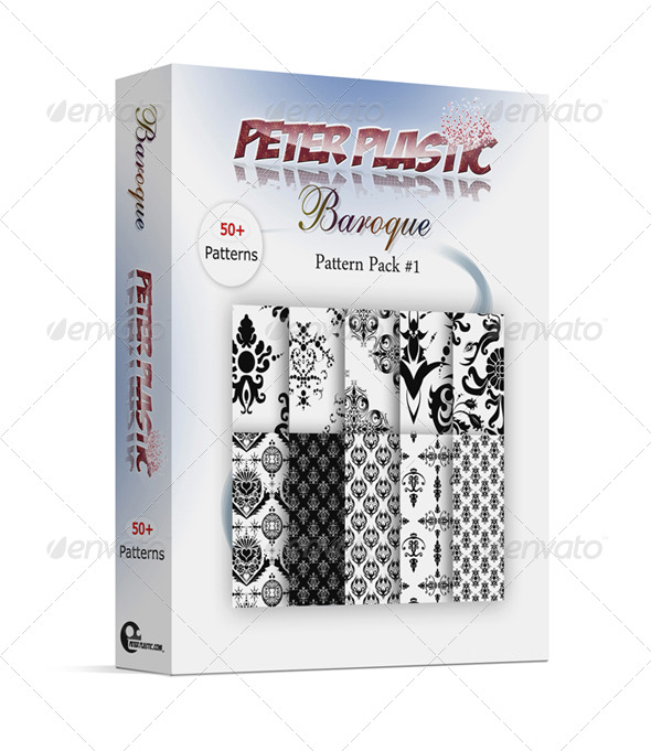 Baroque pattern collection 1 - Artistic Textures / Fills / Patterns