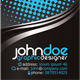 Black modern business card Black modern business card - GraphicRiver Item for Sale