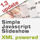 Simple Javascript XML Slideshow - CodeCanyon Item for Sale
