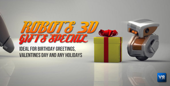 After Effects Project - VideoHive Robots 3D gifts special 1182697 After Effects Project - VideoHive Robots 3D gifts special 1182697