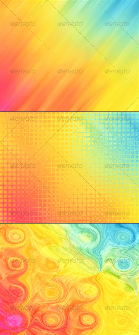 GraphicRiver Rainbow Rain Backgrounds 33051 GraphicRiver Rainbow Rain Backgrounds 33051