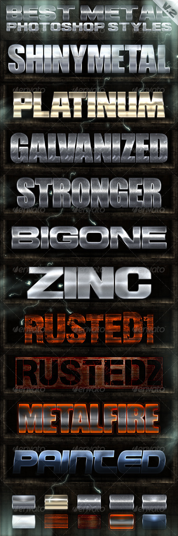 GraphicRiver 10 Metal Photoshop Styles 2of2 144903 GraphicRiver 10 Metal Photoshop Styles 2of2 144903