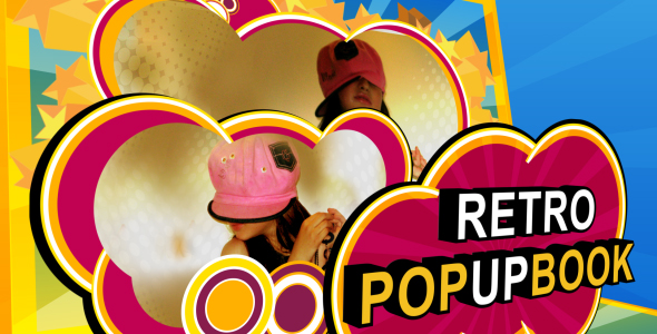 After Effects Project - VideoHive retro popup book intro 145464 After Effects Project - VideoHive retro popup book intro 145464