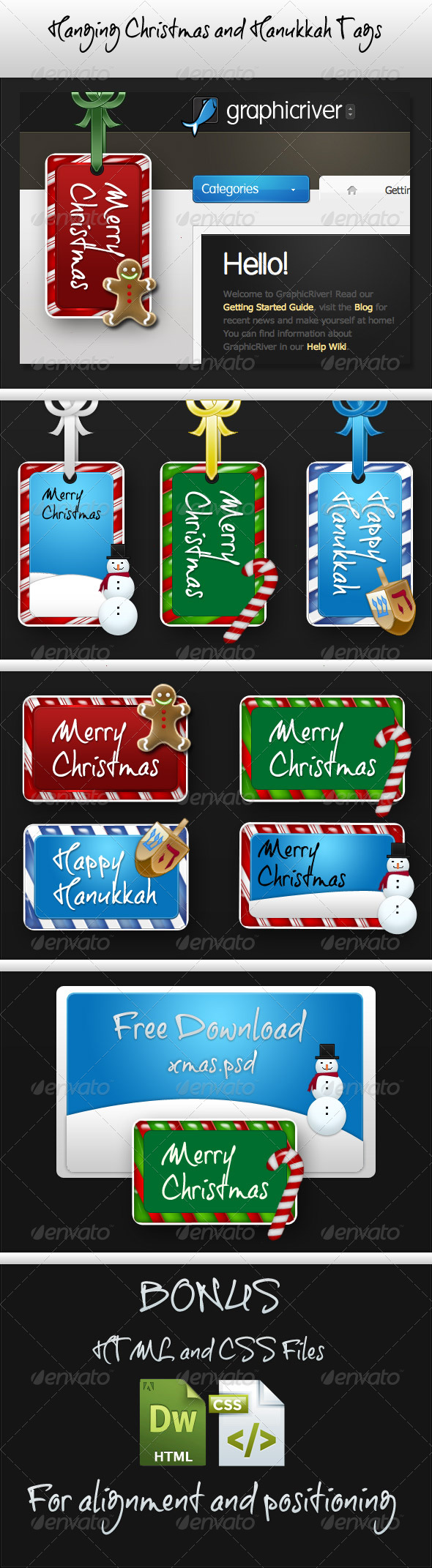 WebLifts Holiday Website Tags - Miscellaneous Web Elements